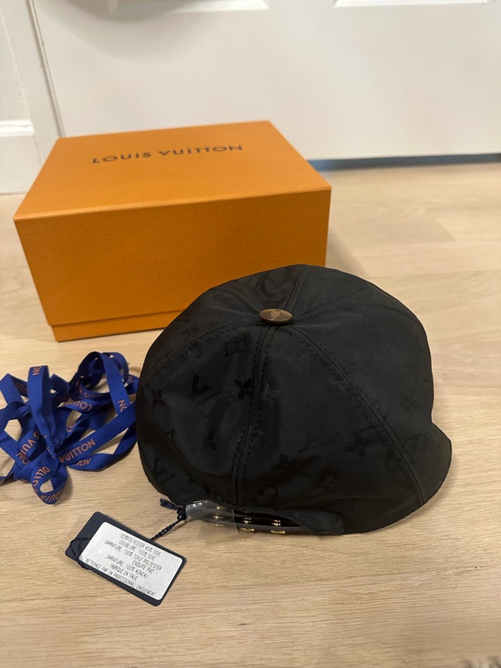 NWT Louis Vuitton Get Ready Cap in black - Picture 4 of 8